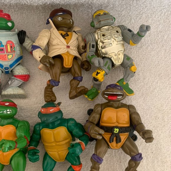 Vintage Teenage Mutant Ninja Turtles Action Figures - Picture 4 of 14
